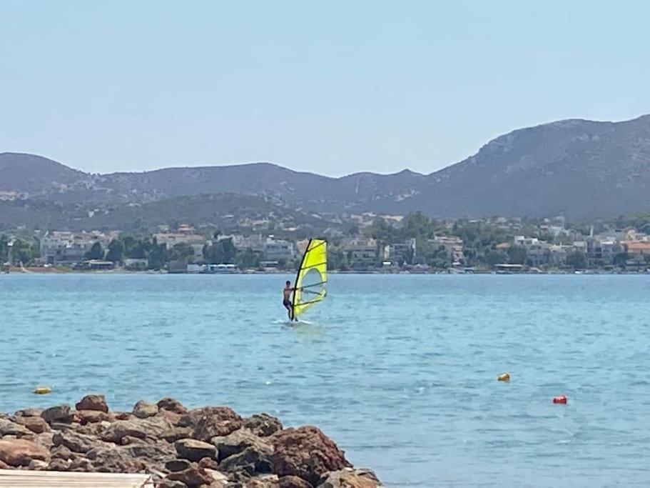 Eagles Nest Villa Athenian Riviera In Aghia Marina Near Lagonisi, Next To The Beach Close To Athens Airport Agia Marina  المظهر الخارجي الصورة